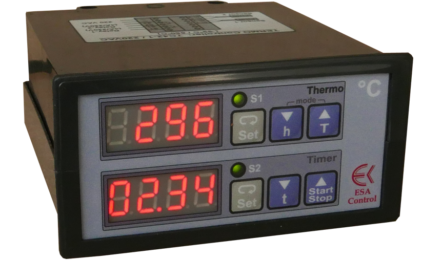 New - digital temperature controllers with timer TCT42-1A