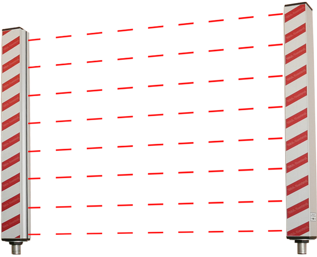 Safety optical barrier